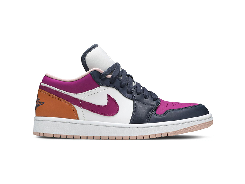 Nike Wmns Air Jordan 1 Low SE ‘Mismatched – Purple Magenta’