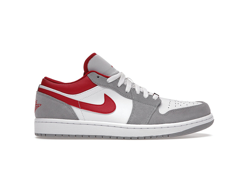 Nike Air Jordan 1 Low Light Smoke Grey Gym Red