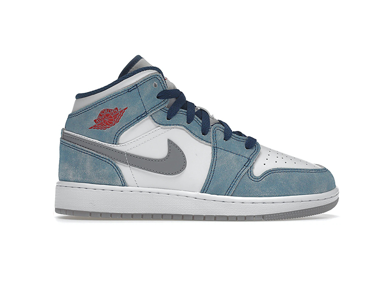 Nike Air Jordan 1 Mid 'French Blue' (GS)