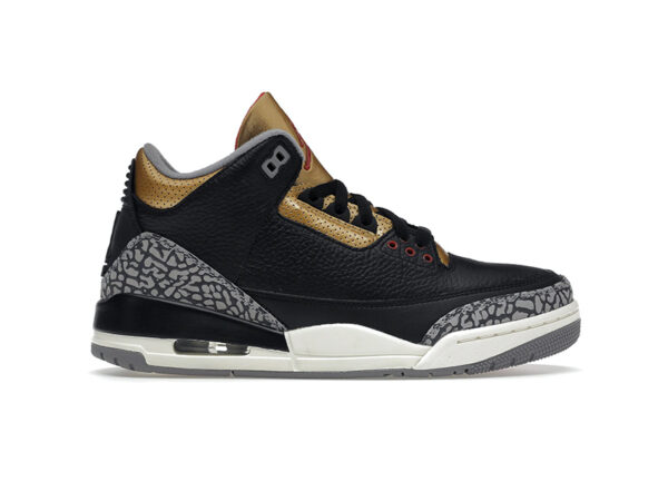 Air Jordan 3 Retro“Black Gold”