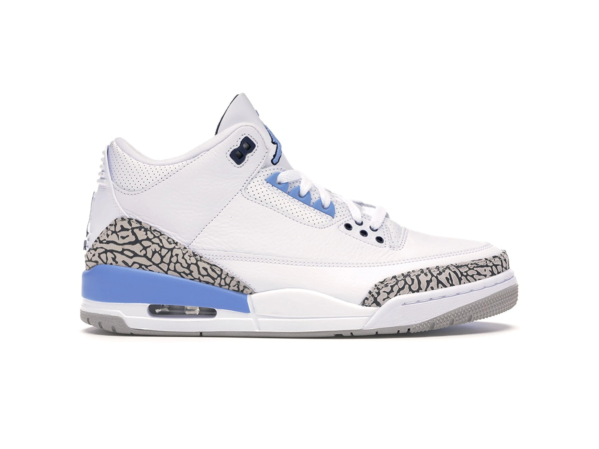 Giày Nike Air Jordan 3 Retro ‘UNC’ Like Auth