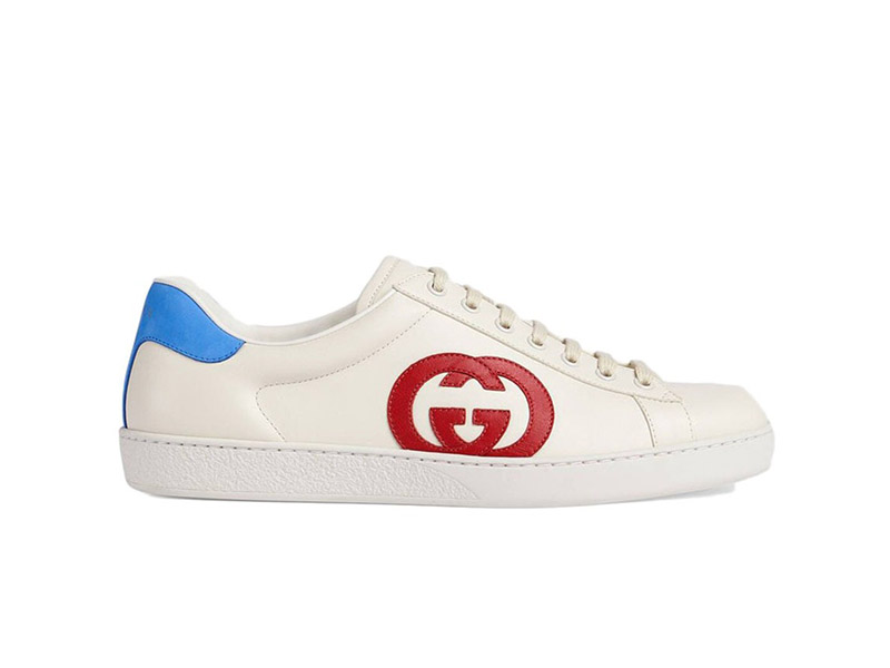 Gucci Men’s Ace sneaker With Interlocking