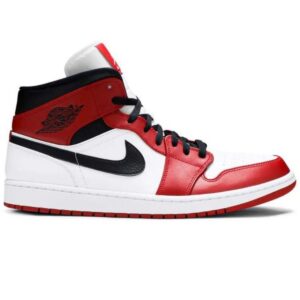Nike Air Jordan 1 Mid Chicago ‘White Toe’