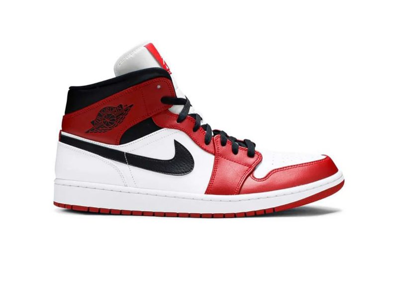 Nike Air Jordan 1 Mid Chicago ‘White Toe’
