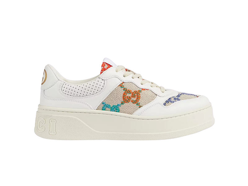 Gucci GG Sneaker 'Multicolor Embroidered'