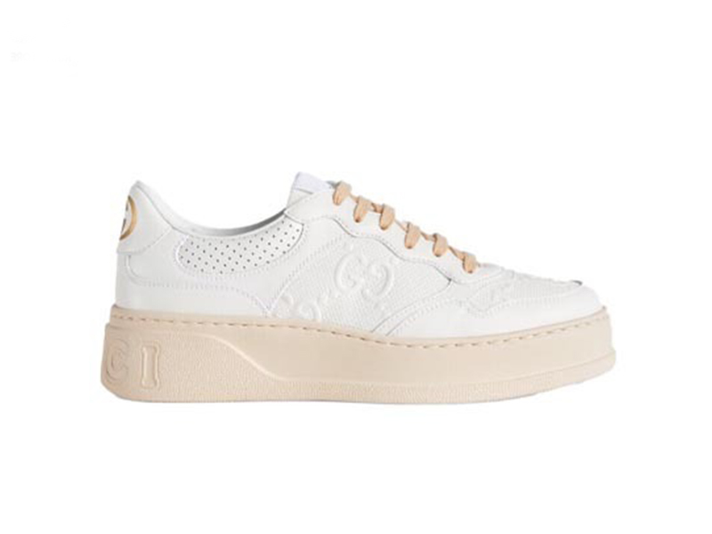 Gucci GG Supreme Sneaker White Pink