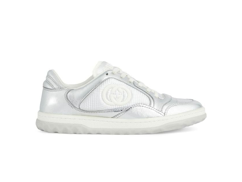 Gucci MAC80 Sneaker Silver and White