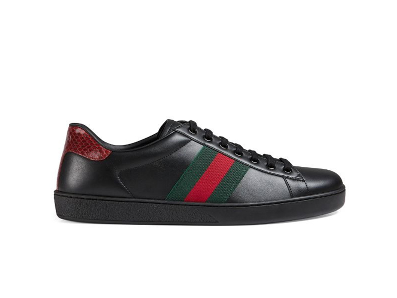 Gucci Men’s Ace Leather sneaker