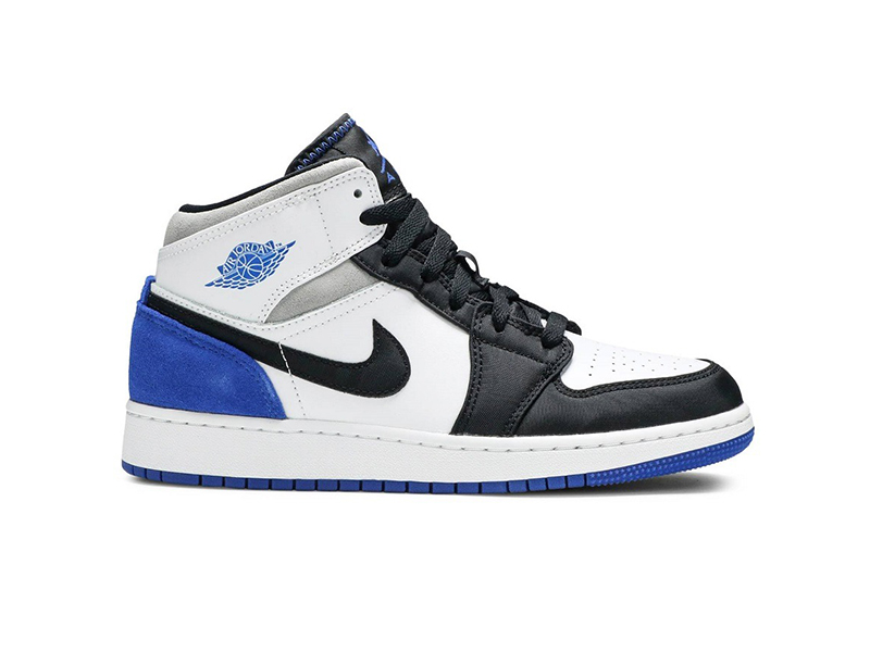 Nike Air Jordan 1 Mid SE GS ‘Royal Black Toe’