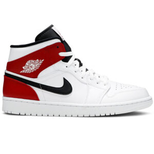 Nike Air Jordan 1 Mid 'White Chicago Remix'