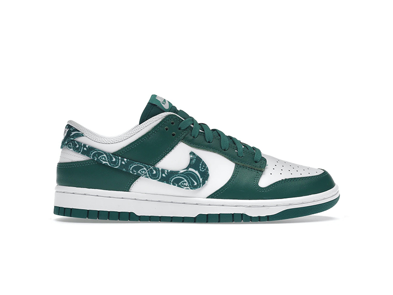 Nike Dunk Low Green Paisley