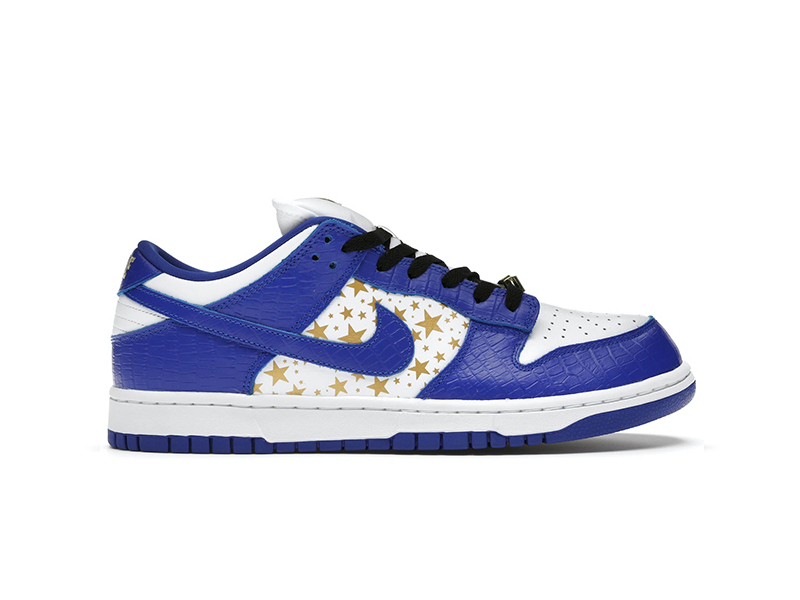 Nike SB Dunk Low Supreme Stars Hyper Royal (2021)