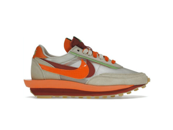 Nike Sacai x Clot x LDWaffle ‘Net Orange Blaze’