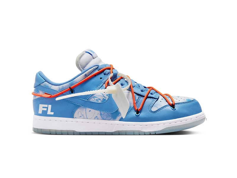 Off White X Futura X Dunk Low SB ‘UNC’ – Nike