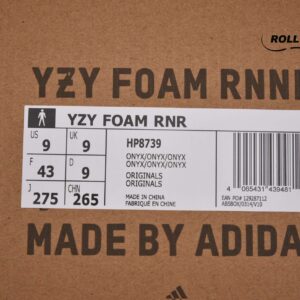 Adidas Yeezy Foam RNR ‘Onyx’