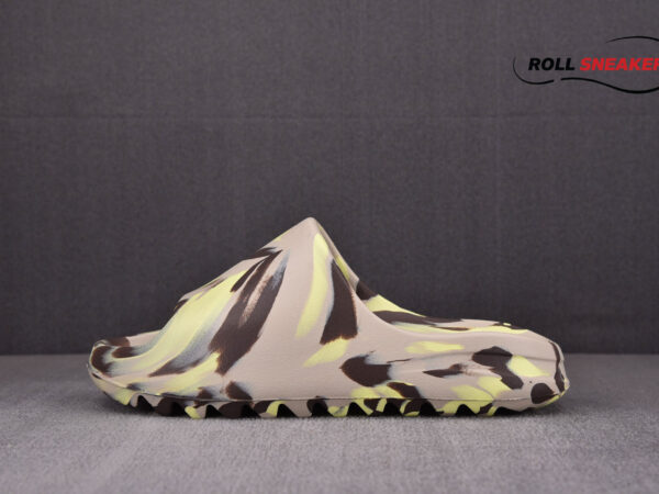 Adidas Yeezy Slide Enflame Oil Painting Ink Yellow