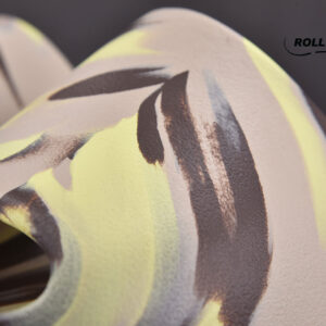 Adidas Yeezy Slide Enflame Oil Painting Ink Yellow