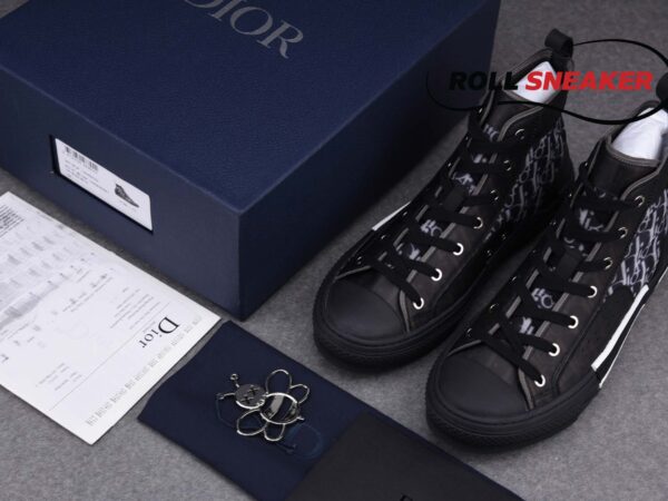 Dior B23 High ‘Black Calfskin Dior’