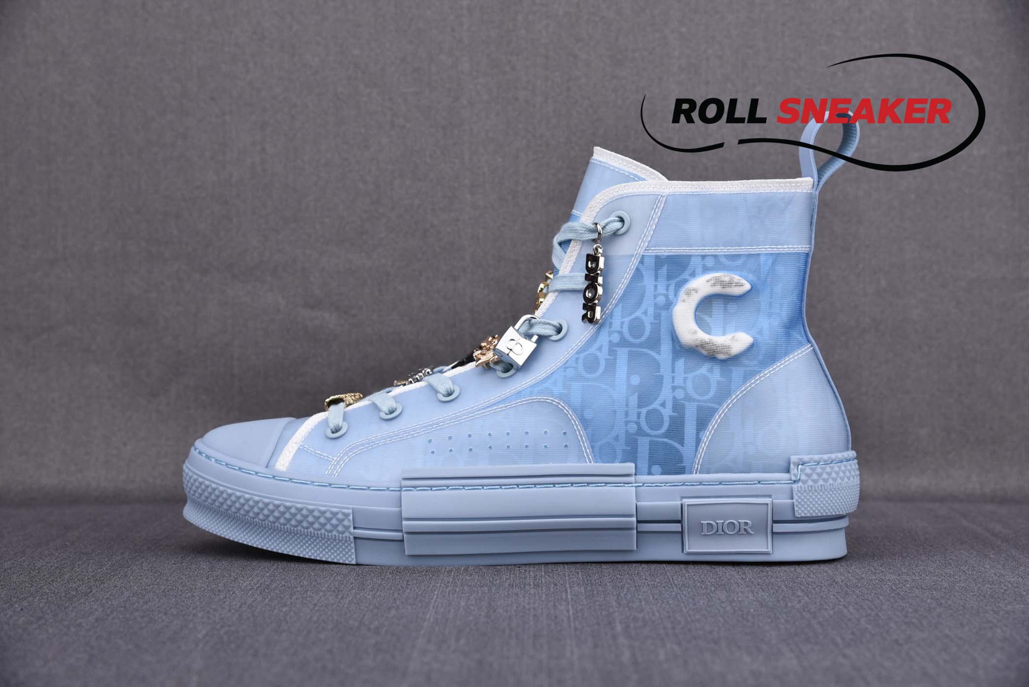 Dior B23 High Daniel Arsham Light Blue
