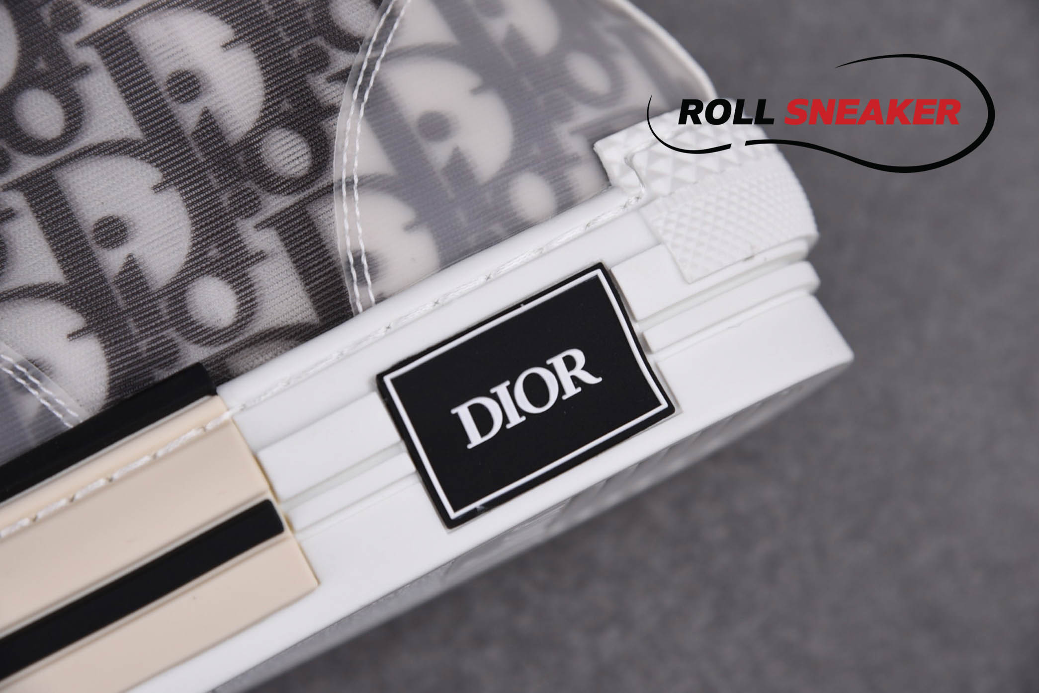 Dior B23 High Dior Oblique White Black
