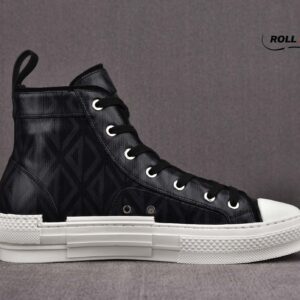 Dior B23 High Top Black CD Diamond