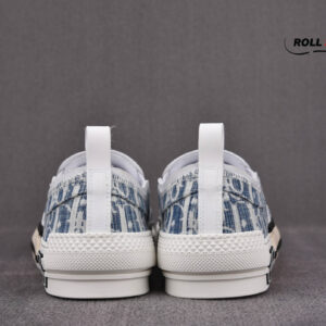 Dior B23 Low Blue Oblique Kasuri Jacquard