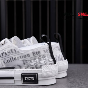 Dior B23 Low Top Daniel Arsham Newspaper