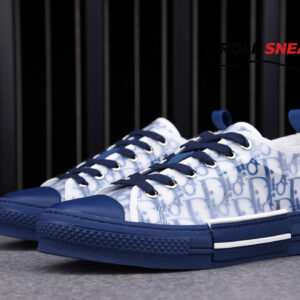 Dior B23 Low Top Oblique Canvas Blue