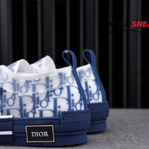 Dior B23 Low Top Oblique Canvas Blue