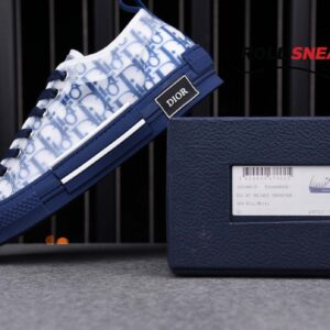 Dior B23 Low Top Oblique Canvas Blue