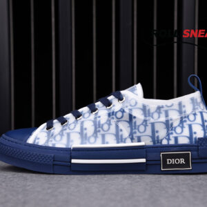 Dior B23 Low Top Oblique Canvas Blue