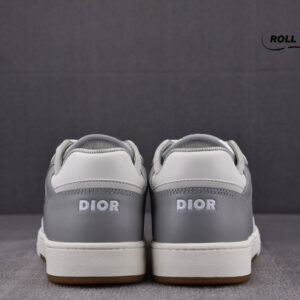 Dior B27 Low Gray White họa tiết vải Oblique Jacquard