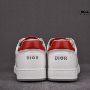 Dior B27 Low White Red họa tiết Dior Oblique Galaxy