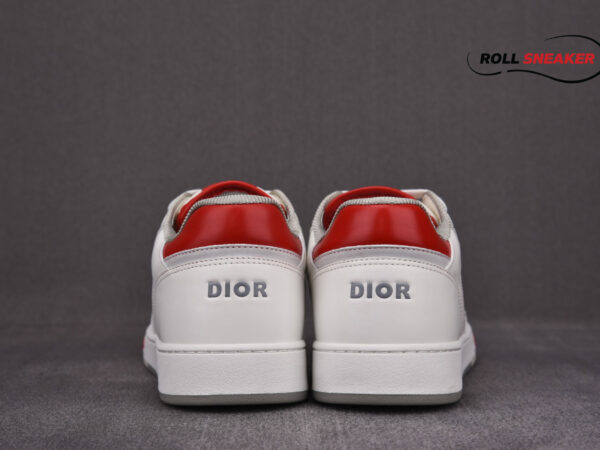 Dior B27 Low White Red họa tiết Dior Oblique Galaxy