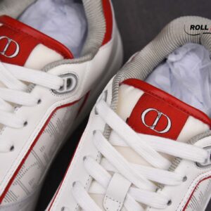 Dior B27 Low White Red họa tiết Dior Oblique Galaxy