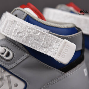 Dior B27 Mid-Top Sneaker Blue, Gray and White