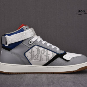 Dior B27 Mid-Top Sneaker Blue, Gray and White