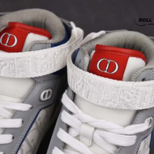 Dior B27 Mid-Top Sneaker Blue, Gray and White