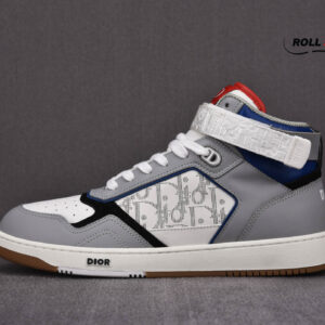 Dior B27 Mid-Top Sneaker Blue, Gray and White