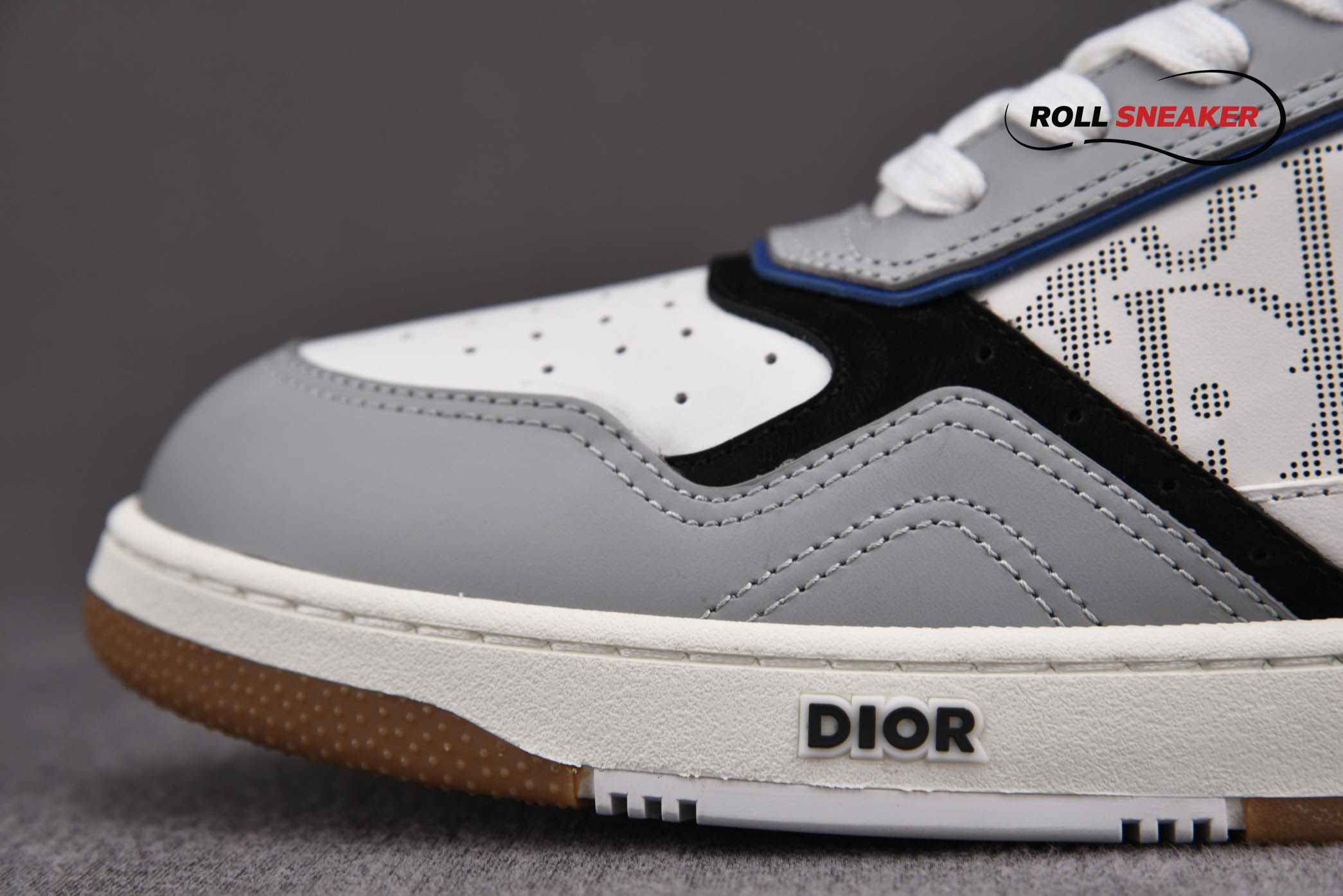 Dior B27 Mid-Top Sneaker Blue, Gray and White