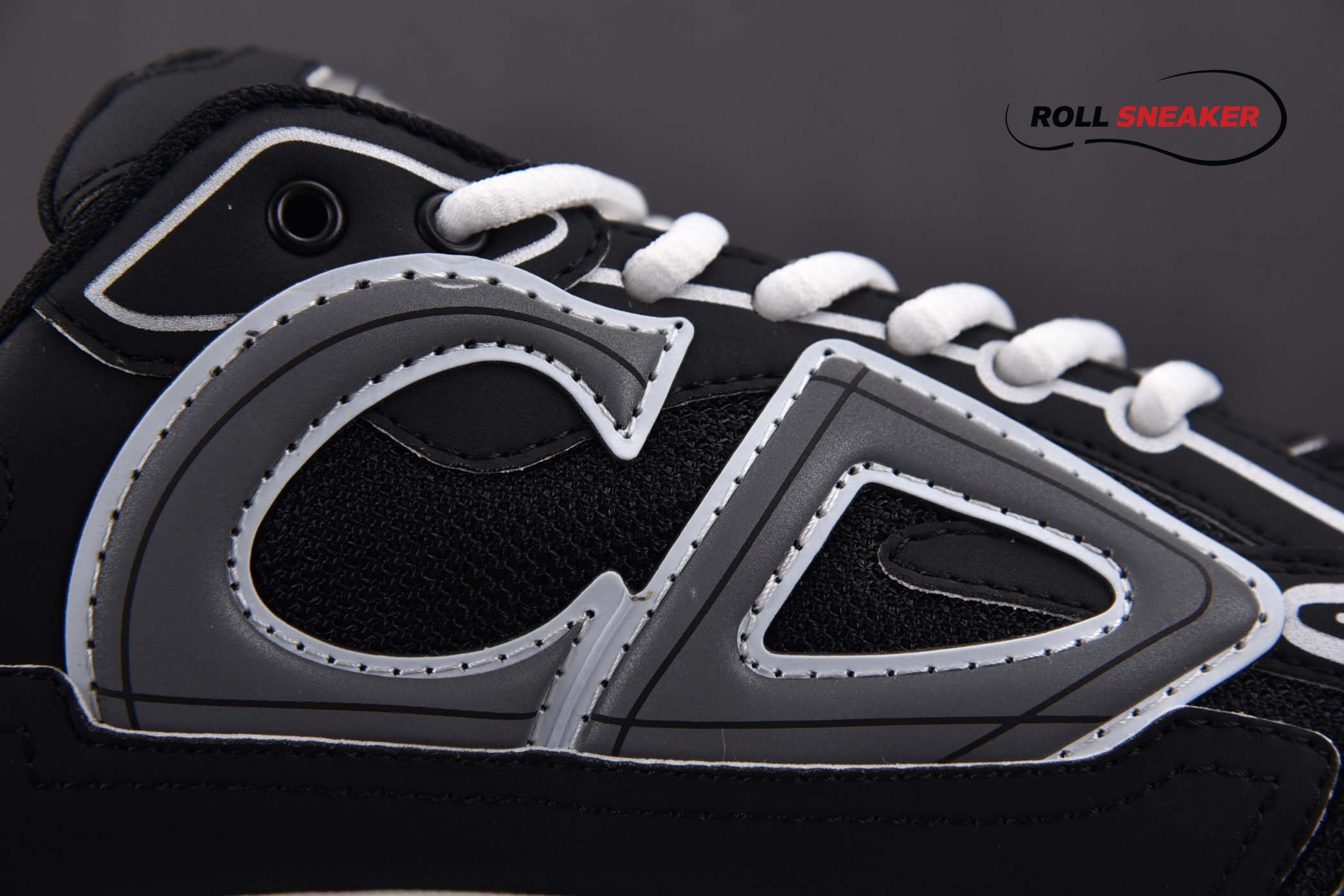 Dior B30 Sneaker Black Mesh and Technical Fabric 