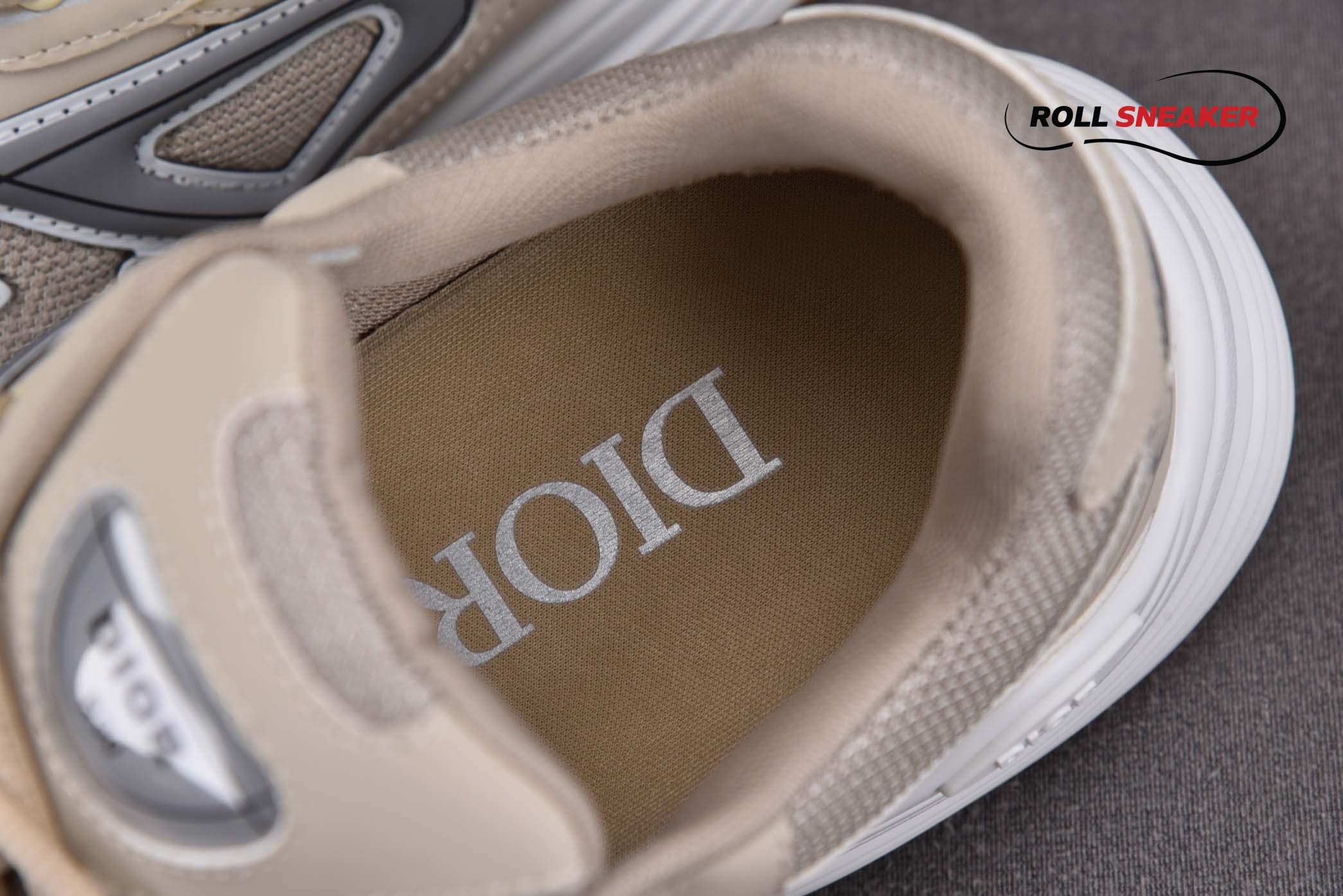 Dior B30 Sneaker Cream Mesh and Technical Fabric 