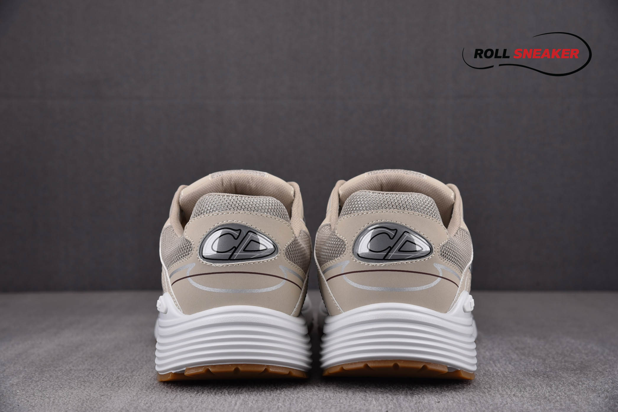 Dior B30 Sneaker Cream Mesh and Technical Fabric 