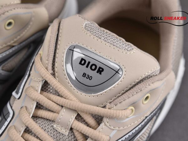 Dior B30 Sneaker Cream Mesh and Technical Fabric