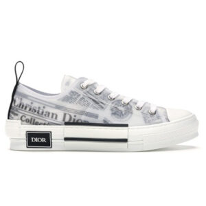 Dior B23 Low Top Daniel Arsham Newspaper