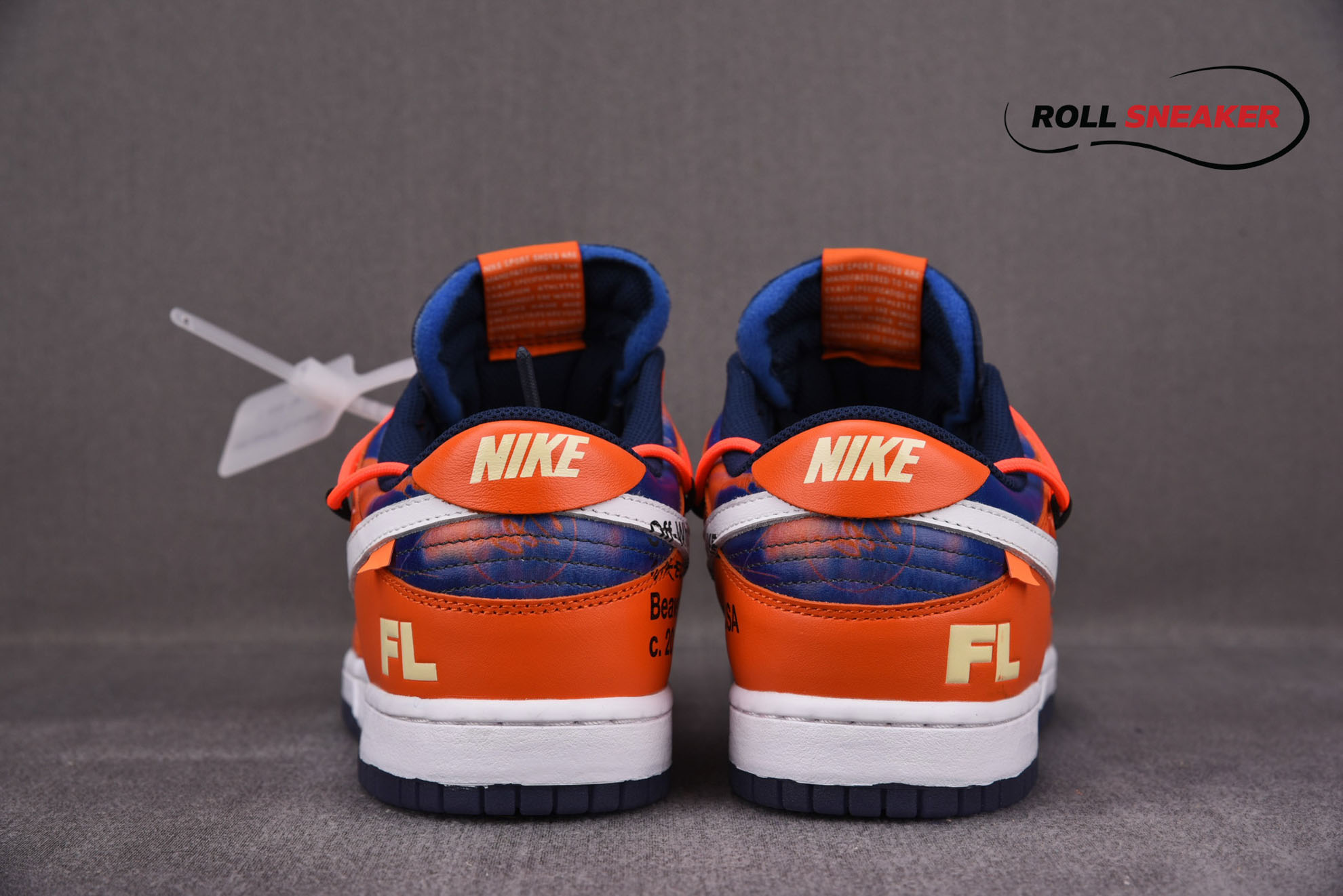 Futura x Off-White x Nike SB Dunk Low “Orange”