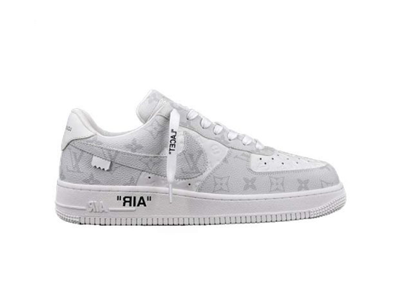 Nike Air Force 1 Low Louis Vuitton White Grey