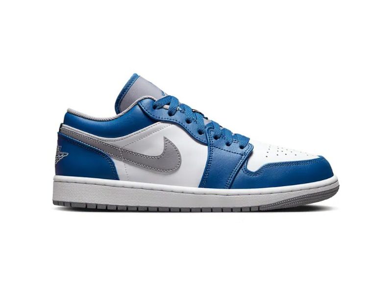 Nike Air Jordan 1 Low ‘True Blue Cement’