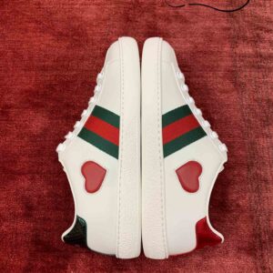 Gucci Ace Embroidered Hearts