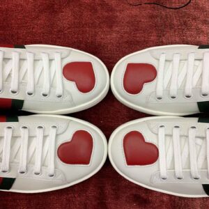 Gucci Ace Embroidered Hearts